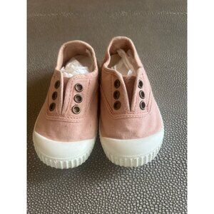 Victoria's Shoes Slip On Shoes Pink 21 (5.5) NWOT